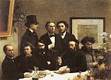 Henri Fantin-latour Famous Paintings - Corner of the Table